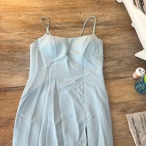 JJ’s House - Sky Blue Bridesmaids Dress - Size 27 waist 34 bust